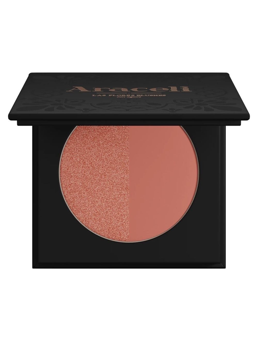 Araceli Las Flores Blushes in Dahlia & Laclia